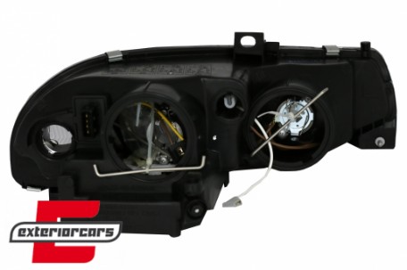 Prednja svjetla (crna) / Alfa Romeo 156 (1997-2003), LPAR04