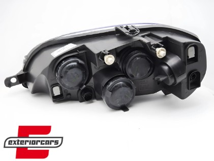 Prednja svjetla (crna) / Fiat Punto 2 FL (2003-2007), LPFI31