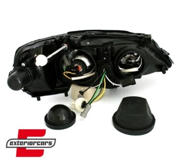 Prednja svjetla (crna) / Opel Astra G (1997-2004), LPOP86