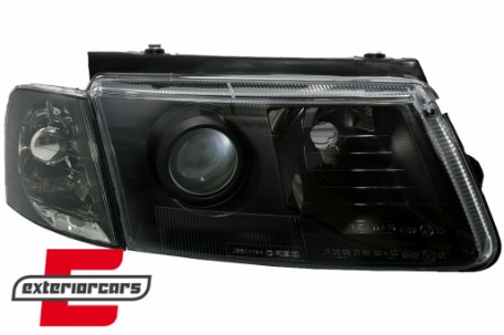 Prednja svjetla (crna) / Volkswagen Passat B5 3B (11.1996-08.2000), LPVW37