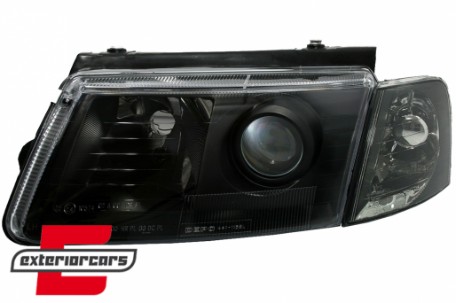 Prednja svjetla (crna) / Volkswagen Passat B5 3B (11.1996-08.2000), LPVW37