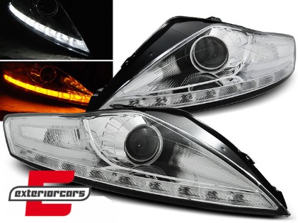 Prednja svjetla DayLight LED žmigavci (chrome) / Ford Mondeo (2007-2010), LPFO54