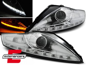 Prednja svjetla DayLight LED žmigavci (chrome) / Ford Mondeo (2007-2010), LPFO54