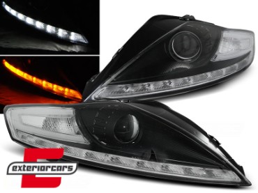 Prednja svjetla DayLight LED žmigavci (crna) / Ford Mondeo (2007-2010), LPFO55
