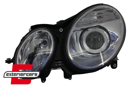 Prednja svjetla Facelift look Xenon (chrome) / Mercedes E-klasa W211 S211 (2002-04.2006), LPME56