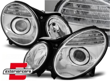 Prednja svjetla Facelift Xenon look (chrome) / Mercedes E-klasa W211 S211 (2002-04.2006), LPME55