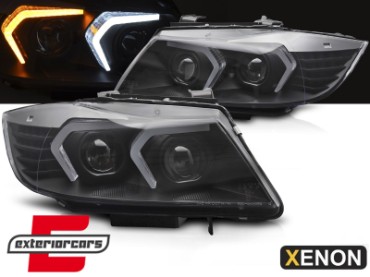 Prednja svjetla G20 LCI look Xenon (crna) / BMW serije 3 E90 E91 LCI (2008-2011), LPBMP6