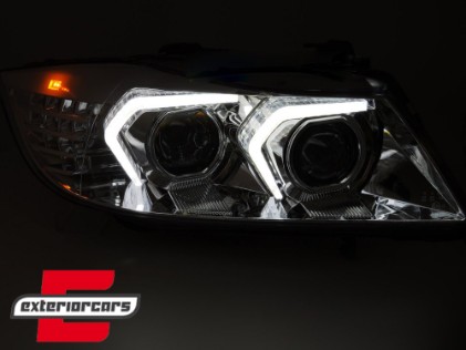 Prednja svjetla G20 LCI look Xenon (crna) / BMW serije 3 E90 E91 LCI (2008-2011), LPBMP8