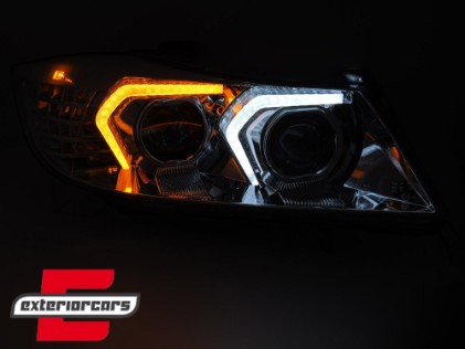 Prednja svjetla G20 LCI look Xenon (crna) / BMW serije 3 E90 E91 LCI (2008-2011), LPBMP8