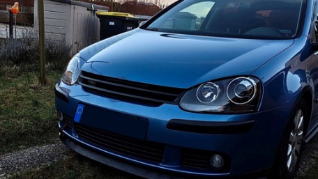 Prednja svjetla GTI R32 Xenon look (crna) / VW Golf 5 V Mk5 (2003-2007), LPVWZ4
