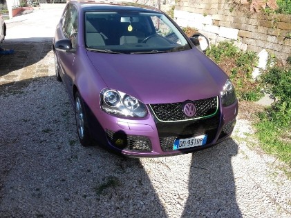Prednja svjetla GTI R32 Xenon look (crna) / VW Golf 5 V Mk5 (2003-2007), LPVWZ4