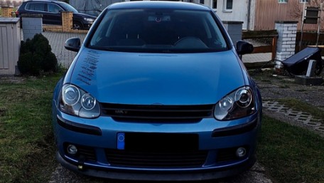Prednja svjetla GTI R32 Xenon look (crna) / VW Golf 5 V Mk5 (2003-2007), LPVWZ4