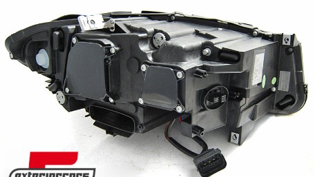 Prednja svjetla LED 3D Angel Eyes SEQ žmigavci Xenon (chrome) / BMW serije 5 F10 F11 (2011-2013), LPBMM3