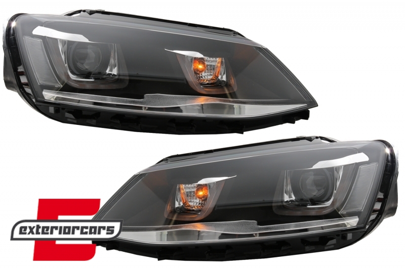 Prednja svjetla LED 3D U-dizajn Bi-Xenon GTI dizajn / VW Jetta Mk6 VI (2011-2018), LPVX01