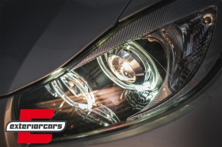 Prednja svjetla LED Angel Eyes (crna) / BMW serije 3 E90 limuzina E91 karavan (03.2005-2011), LPBME4