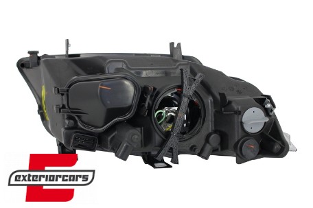 Prednja svjetla LED Angel Eyes (crna) / BMW serije 3 E90 limuzina E91 karavan (03.2005-2011), LPBME4