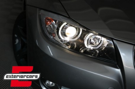 Prednja svjetla LED Angel Eyes (crna) / BMW serije 3 E90 limuzina E91 karavan (03.2005-2011), LPBME4