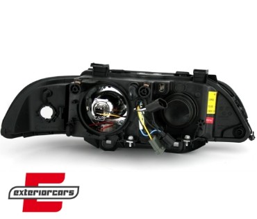 Prednja svjetla LED Angel Eyes (crna) / BMW serije 5 E39 (09.1995-06.2003), LPBME1