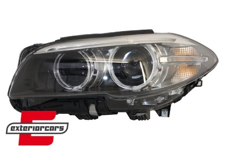 Prednja svjetla LED Angel Eyes TruDRL Xenon (crna) / BMW serije 5 F10 F11 (2011-2013), LPBMI2