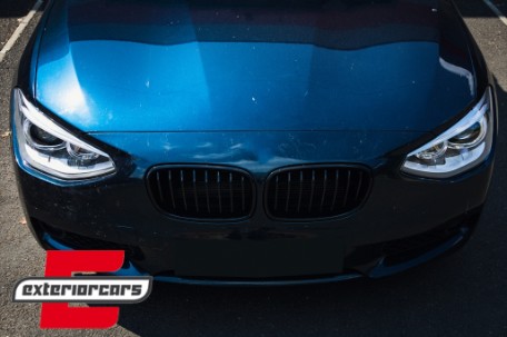 Prednja svjetla LED Angel Eyes Xenon look (crna) / BMW serije 1 F20 F21 (06.2011-03.2015), LPBMG7