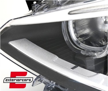Prednja svjetla LED Angel Eyes Xenon look (crna) / BMW serije 1 F20 F21 (06.2011-03.2015), LPBMG7
