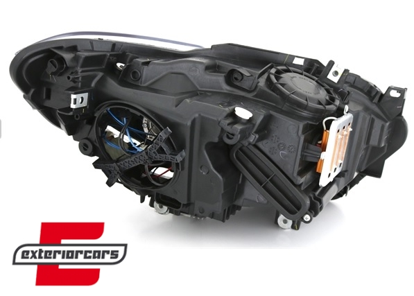 Prednja svjetla LED Angel Eyes Xenon look (crna) / BMW serije 1 F20 F21 (06.2011-03.2015), LPBMG7