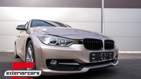 Prednja svjetla LED Angel Eyes Xenon look (crna) / BMW serije 3 F30 F31 limuzina karavan (10.2011-05.2015), LPBMH1