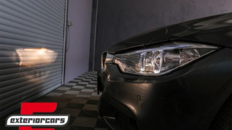 Prednja svjetla LED Angel Eyes Xenon look (crna) / BMW serije 3 F30 F31 limuzina karavan (10.2011-05.2015), LPBMH1