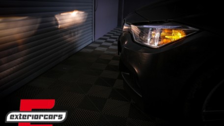 Prednja svjetla LED Angel Eyes Xenon look (crna) / BMW serije 3 F30 F31 limuzina karavan (10.2011-05.2015), LPBMH1