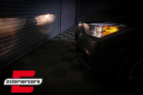 Prednja svjetla LED Angel Eyes Xenon look (crna) / BMW serije 3 F30 F31 limuzina karavan (10.2011-05.2015), LPBMH1