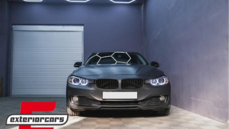 Prednja svjetla LED Angel Eyes Xenon look (crna) / BMW serije 3 F30 F31 limuzina karavan (10.2011-05.2015), LPBMH1