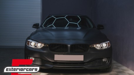 Prednja svjetla LED Angel Eyes Xenon look (crna) / BMW serije 3 F30 F31 limuzina karavan (10.2011-05.2015), LPBMH1