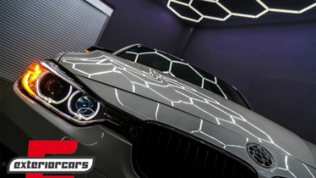 Prednja svjetla LED Angel Eyes Xenon look (crna) / BMW serije 3 F30 F31 limuzina karavan (10.2011-05.2015), LPBMH1