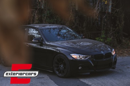 Prednja svjetla LED Angel Eyes Xenon look (crna) / BMW serije 3 F30 F31 limuzina karavan (10.2011-05.2015), LPBMH1