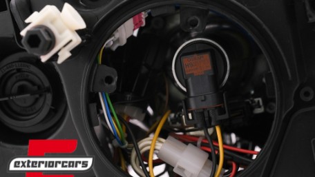 Prednja svjetla LED Angel Eyes Xenon look (crna) / BMW X3 F25 SUV (2010-2014), LPBMJ6
