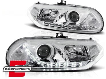 Prednja svjetla LED DayLight (chrome) / Alfa Romeo 156 (1997-2003), LPAR01