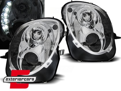 Prednja svjetla LED DayLight (chrome) / Alfa Romeo Mito (2008-2019), LPAR05