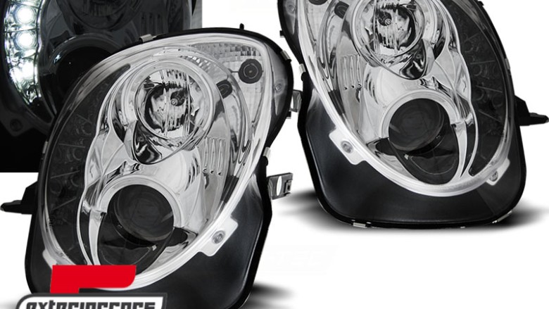 Prednja svjetla LED DayLight (chrome) / Alfa Romeo Mito (2008-2019), LPAR05