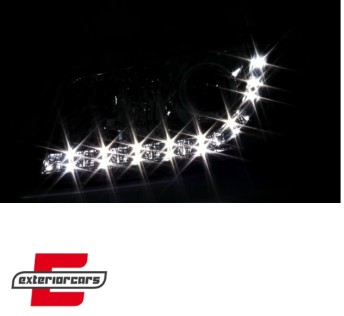 Prednja svjetla LED DayLight (chrome) / Audi A3 8P 8PA (2003-2008), LPAU43