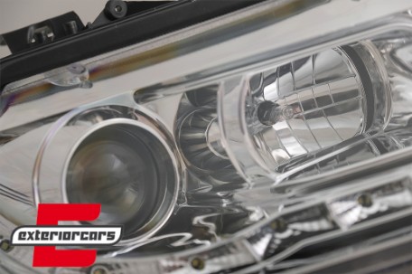 Prednja svjetla LED DayLight (chrome) / Audi A4 Cabrio B6 (2002-2006), LPAUF3