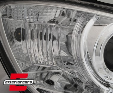 Prednja svjetla LED DayLight (chrome) - facelift / Škoda Octavia II facelift (2009-2012), LPSK22