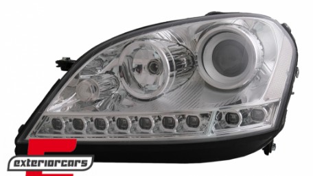 Prednja svjetla LED DayLight (chrome) / Mercedes ML-klasa W164 (2005-2007), LPME63