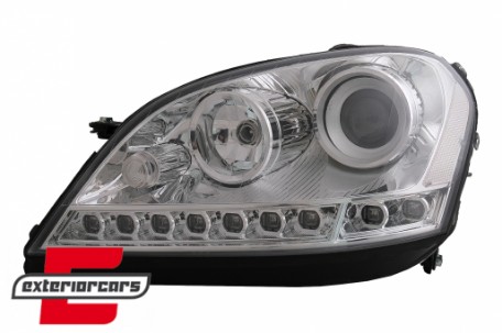 Prednja svjetla LED DayLight (chrome) / Mercedes ML-klasa W164 (2005-2007), LPME63