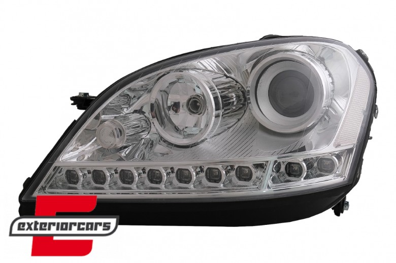 Prednja svjetla LED DayLight (chrome) / Mercedes ML-klasa W164 (2005-2007), LPME63