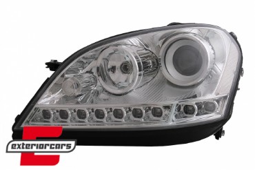 Prednja svjetla LED DayLight (chrome) / Mercedes ML-klasa W164 (2005-2007), LPME63