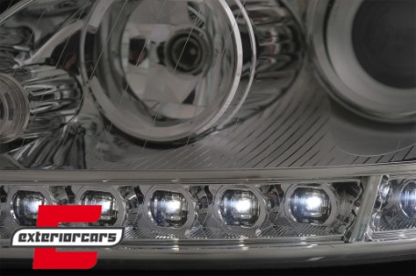 Prednja svjetla LED DayLight (chrome) / Mercedes ML-klasa W164 (2005-2007), LPME63