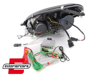 Prednja svjetla LED DayLight (chrome) / Mercedes SLK R171 (2004-2011), LPMEE4