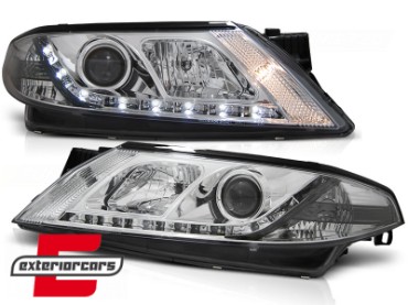 Prednja svjetla LED DayLight (chrome) / Renault Laguna 2 (2001-2005), LPRE17