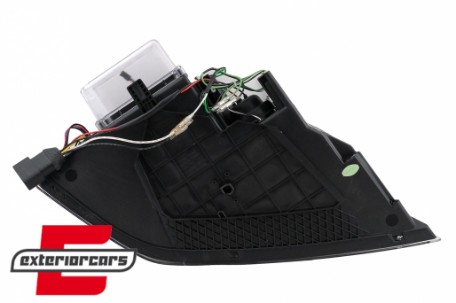 Prednja svjetla LED DayLight (chrome) / Škoda Octavia II (2004-2008), LPSK07