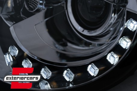 Prednja svjetla LED DayLight (chrome) / Volkswagen New Beetle (10.1998-05.2005), LPVWL6